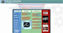 Desktop Screenshot of manifest-tech.com